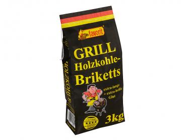 Grill BBQ Holzkohle Briketts 3kg